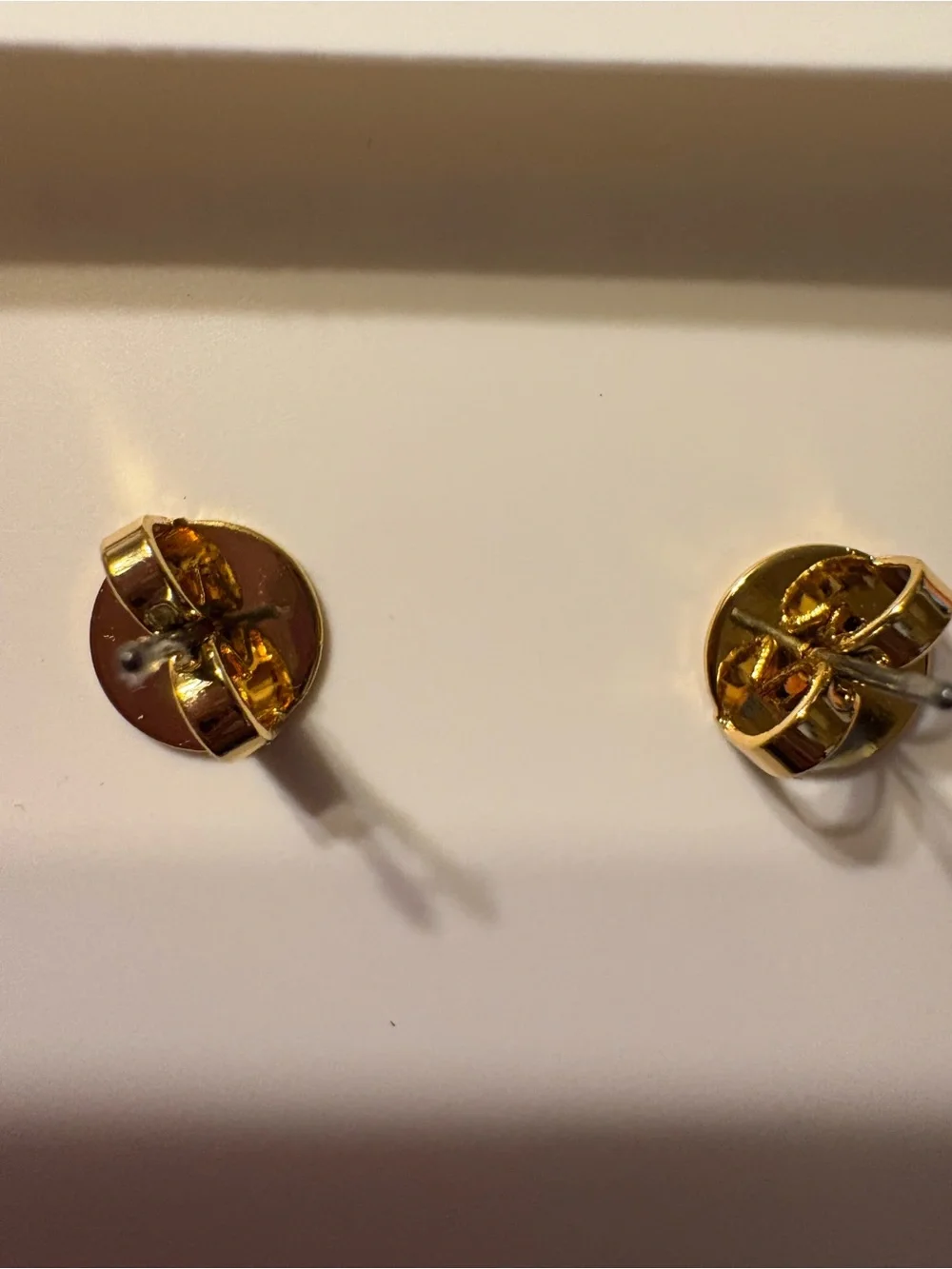 Tory Burch Emerald Crystal and Pearl Drop Earrings